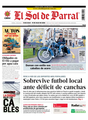 Cover of El Sol de Parral