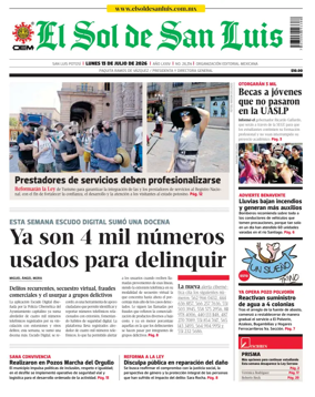 Cover of El Sol de San Luis Potosi