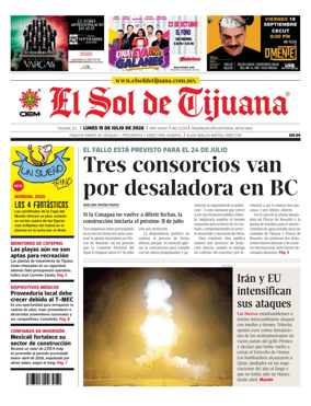 Cover of El Sol de Tijuana