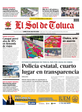Cover of El Sol de Toluca