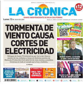 Cover of La Cronica