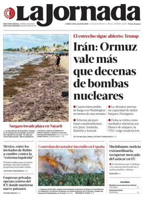 Cover of La Jornada