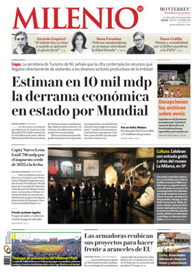 Cover of Milenio Monterrey