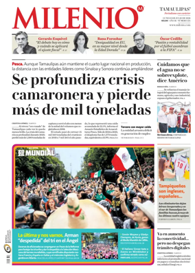 Cover of Milenio Tamaulipas