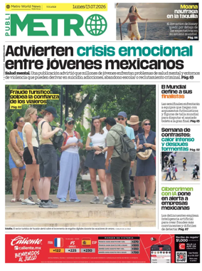 Cover of Publimetro Merida