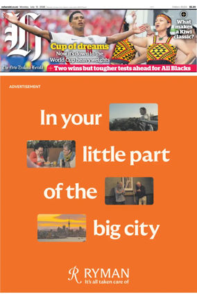 Cover of The New Zealand Herald