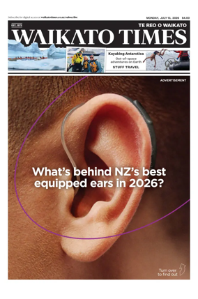 Cover of Waikato Times