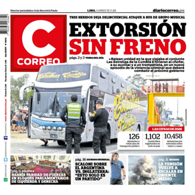 Cover of Diario Correo