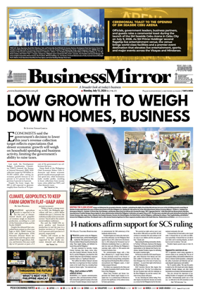Cover of BusinessMirror
