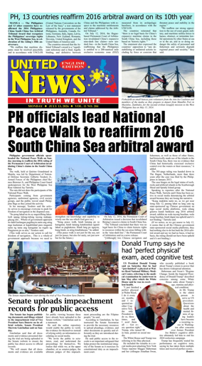 Cover of United News - English Edition