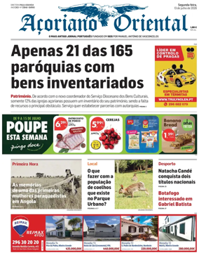 Cover of Acoriano Oriental