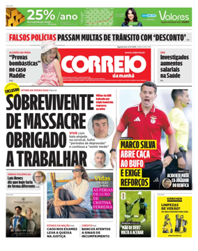 Cover of Correio da Manha