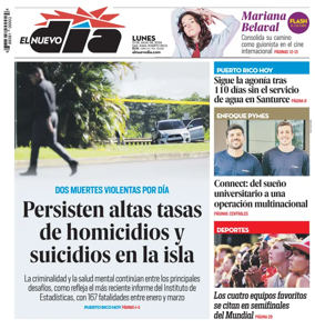 Cover of El Nuevo Dia