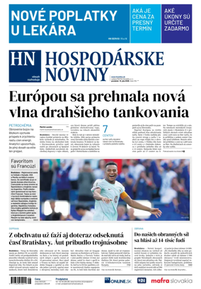 Cover of Hospodarske noviny