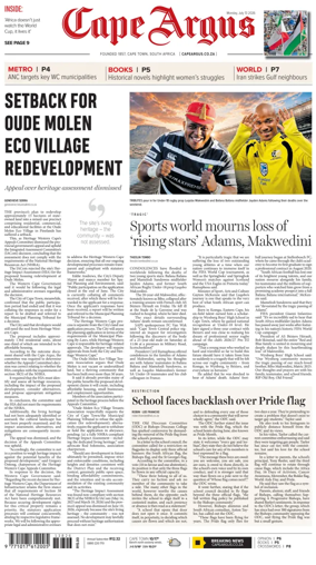 Cover of Cape Argus