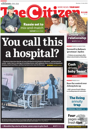 Cover of The Citizen (Gauteng)