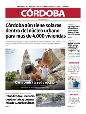 Cover of Diario Cordoba