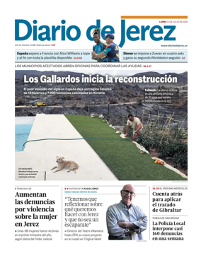 Cover of Diario de Jerez