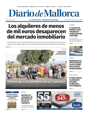Cover of Diario de Mallorca