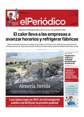 Cover of El Periodico - Castellano