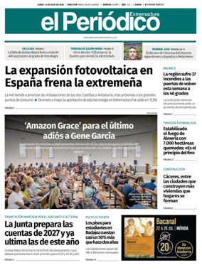 Cover of El Periodico Extremadura