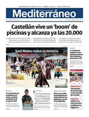 Cover of El Periodico Mediterraneo