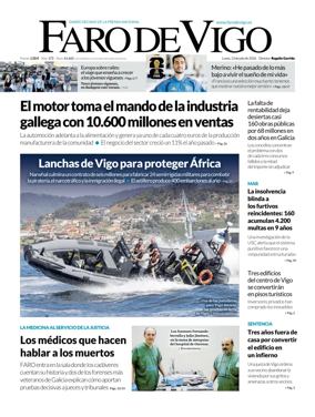 Cover of Faro de Vigo