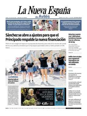 Cover of La Nueva Espana (Aviles)
