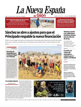 Cover of La Nueva Espana (Gijon)