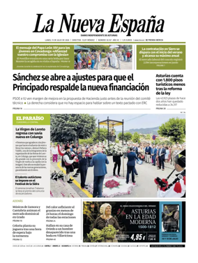 Cover of La Nueva Espana (Oriente)