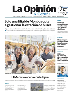 Cover of La Opinion de A Coruna