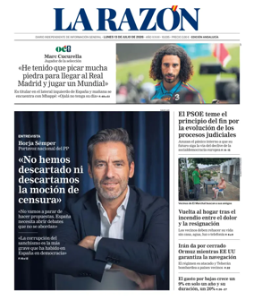 Cover of La Razon (Andalucia)