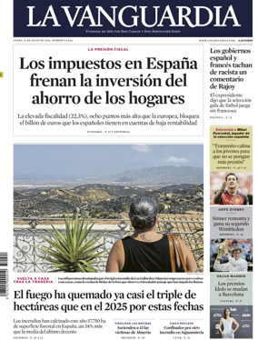 Cover of La Vanguardia (1st Edition)