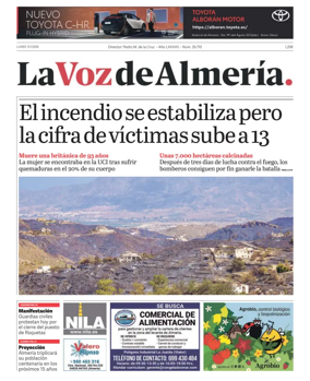 Cover of La Voz de Almeria