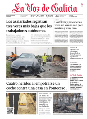 Cover of La Voz de Galicia (Carballo)