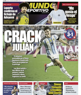 Cover of Mundo Deportivo (At. Madrid)