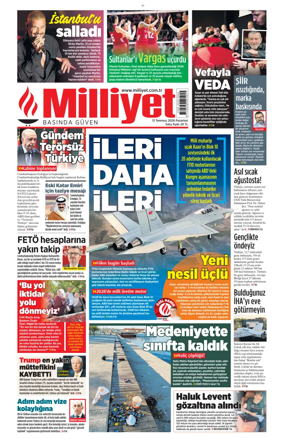 Cover of Milliyet