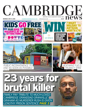 Cover of Cambridge News