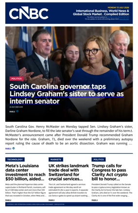 Cover of CNBC