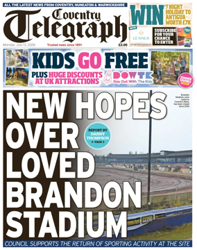 Cover of Coventry Telegraph