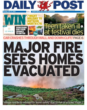 Cover of Daily Post (North Wales)