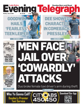 Cover of Evening Telegraph (First Edition)