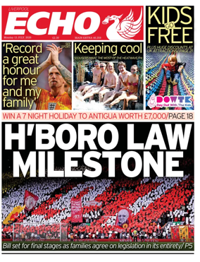Cover of Liverpool Echo