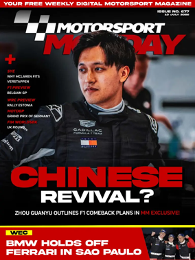 Cover of Motorsport Monday