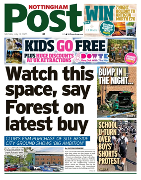Cover of Nottingham Post