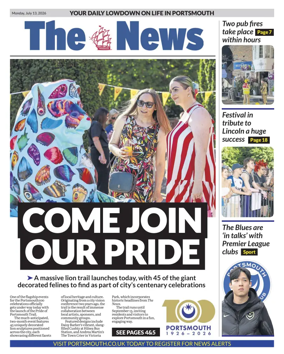 Cover of Portsmouth News