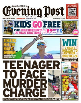Cover of South Wales Evening Post