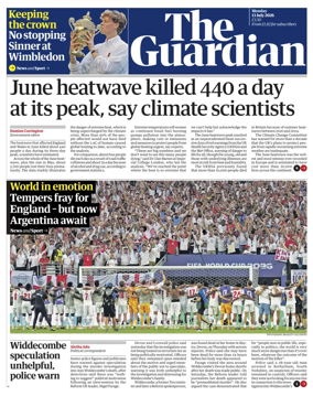 Cover of The Guardian