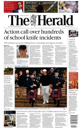 Cover of The Herald (Scotland)