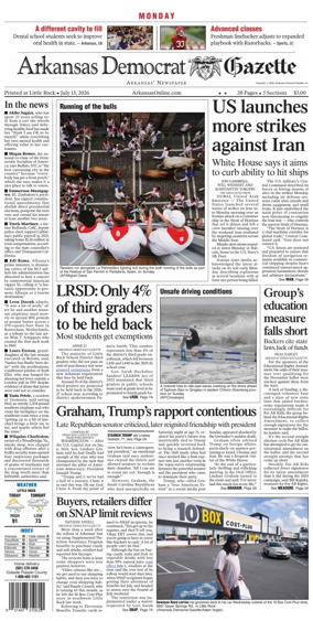 Cover of Arkansas Democrat-Gazette